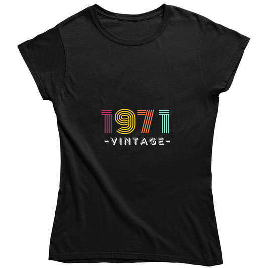 Vintage 1971 Ladies T Shirt, Hoodies, and Sweatshirts