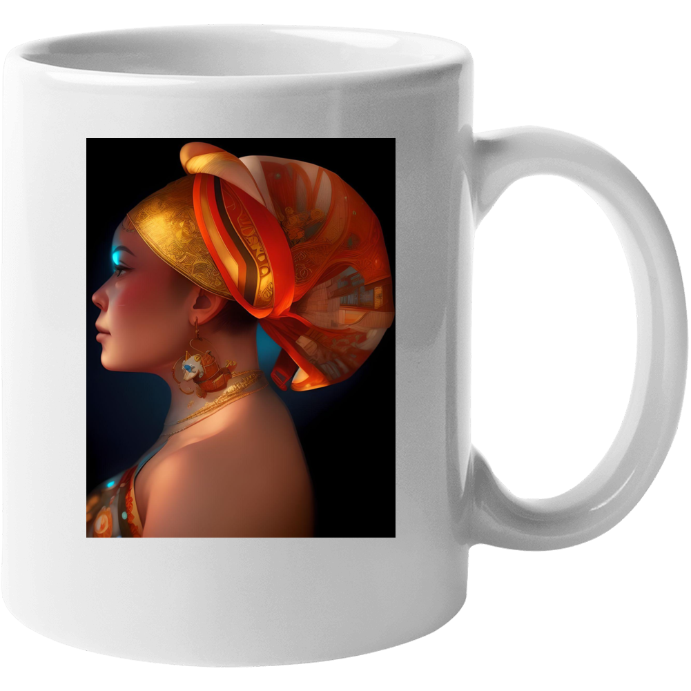 Lovely African Woman Mug