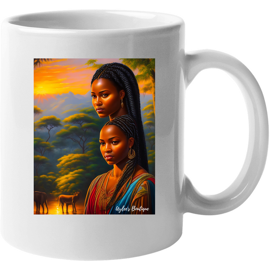 Sisters In The Afternoon Sun Mug