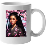 桜ブラシアンマグカップ