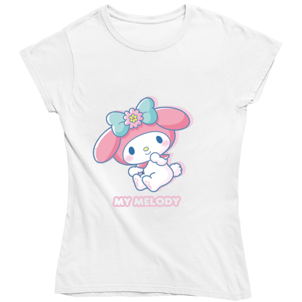 Kawaii Sanrio Inspired My Melody Fun Ladies T Shirt