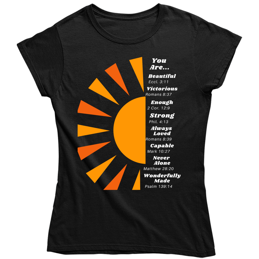 Uylee's Boutique You Are With Sunshine Ladies T Shirt