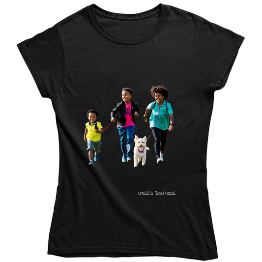 Sibling Fun With Our  Ladies T Shirt