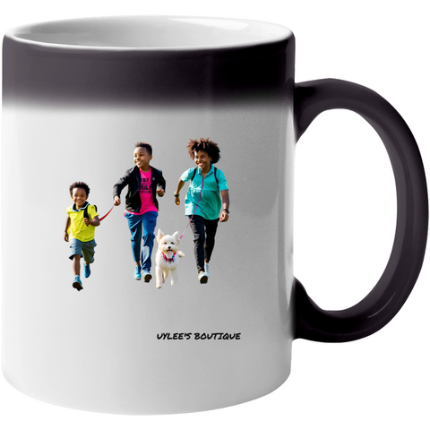 Sibling Fun With Our Dog Mug - Color Changing Mug