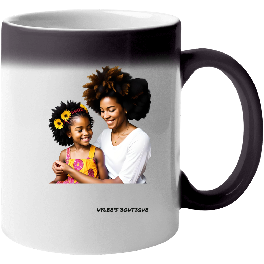 Mother And Daughter Love Mug - Color Changing Mug