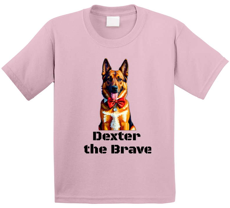 Dexter The Brave - Pink T Shirt