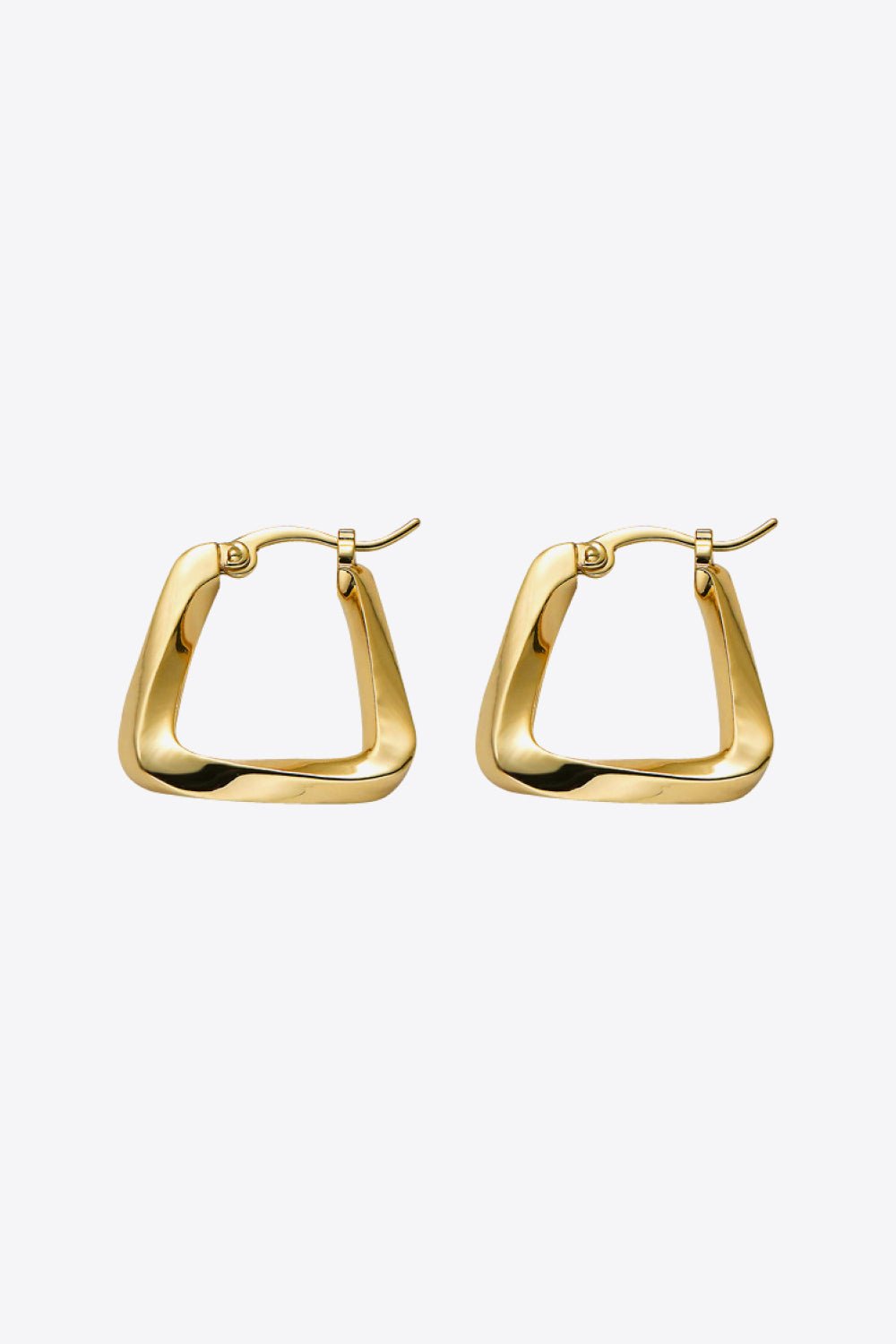 18K Gold Plated Irregular Geometric Earrings - Uylee's Boutique