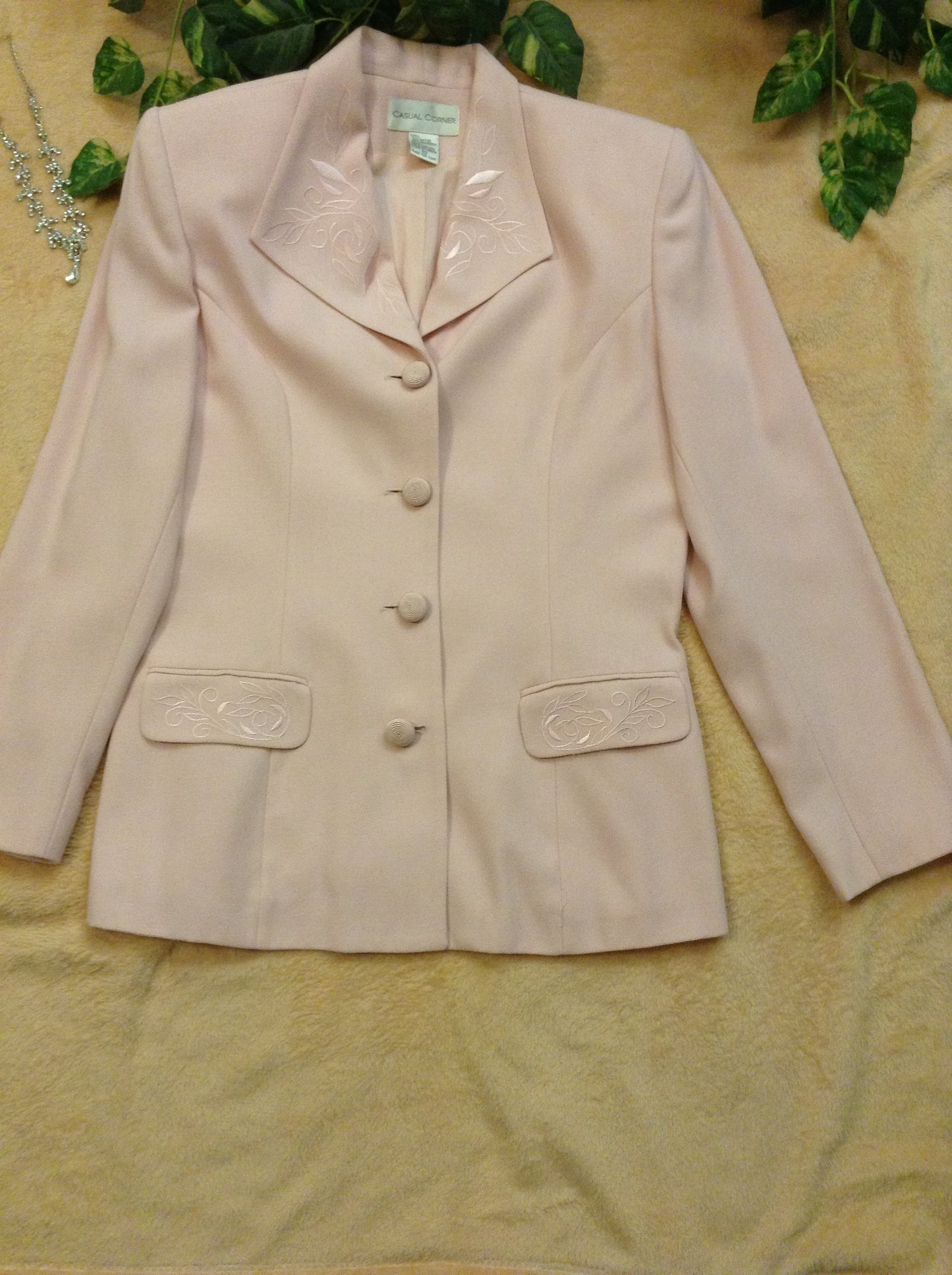 Casual Corner Two Piece Ladies Dress Suit, US Size 10 - Gently Used
