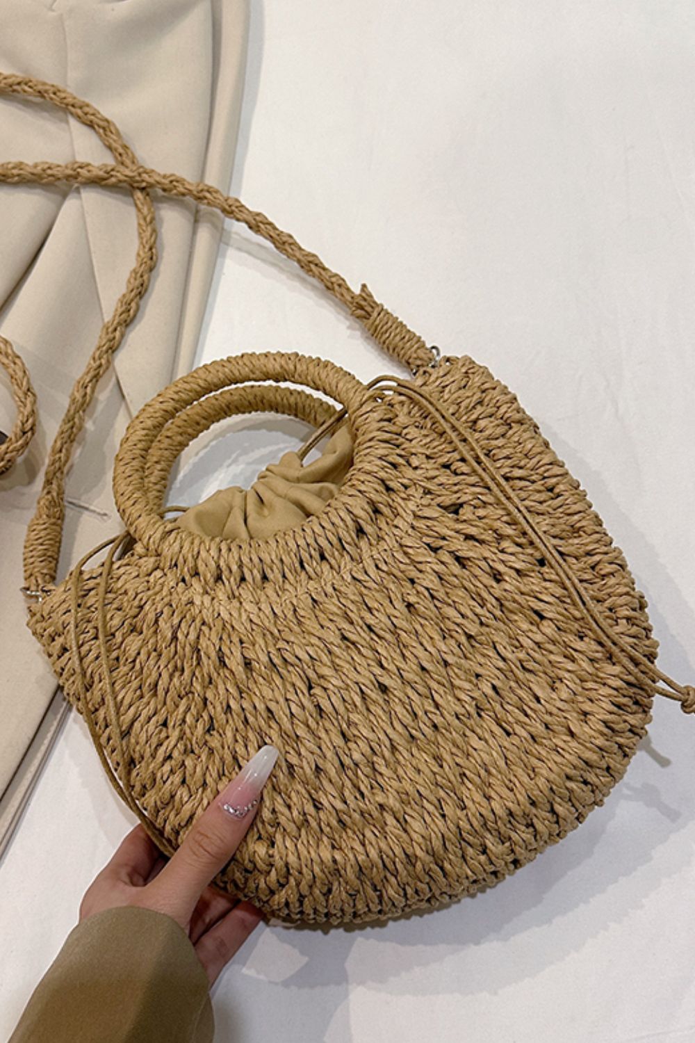 Uylee's Boutique Crochet Crossbody Bag