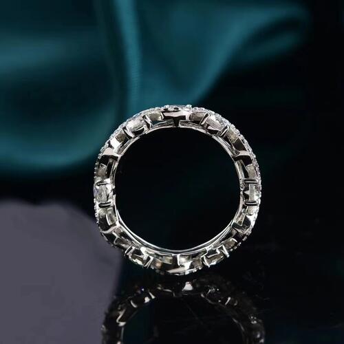 Moissanite 925 Sterling Silver Ring