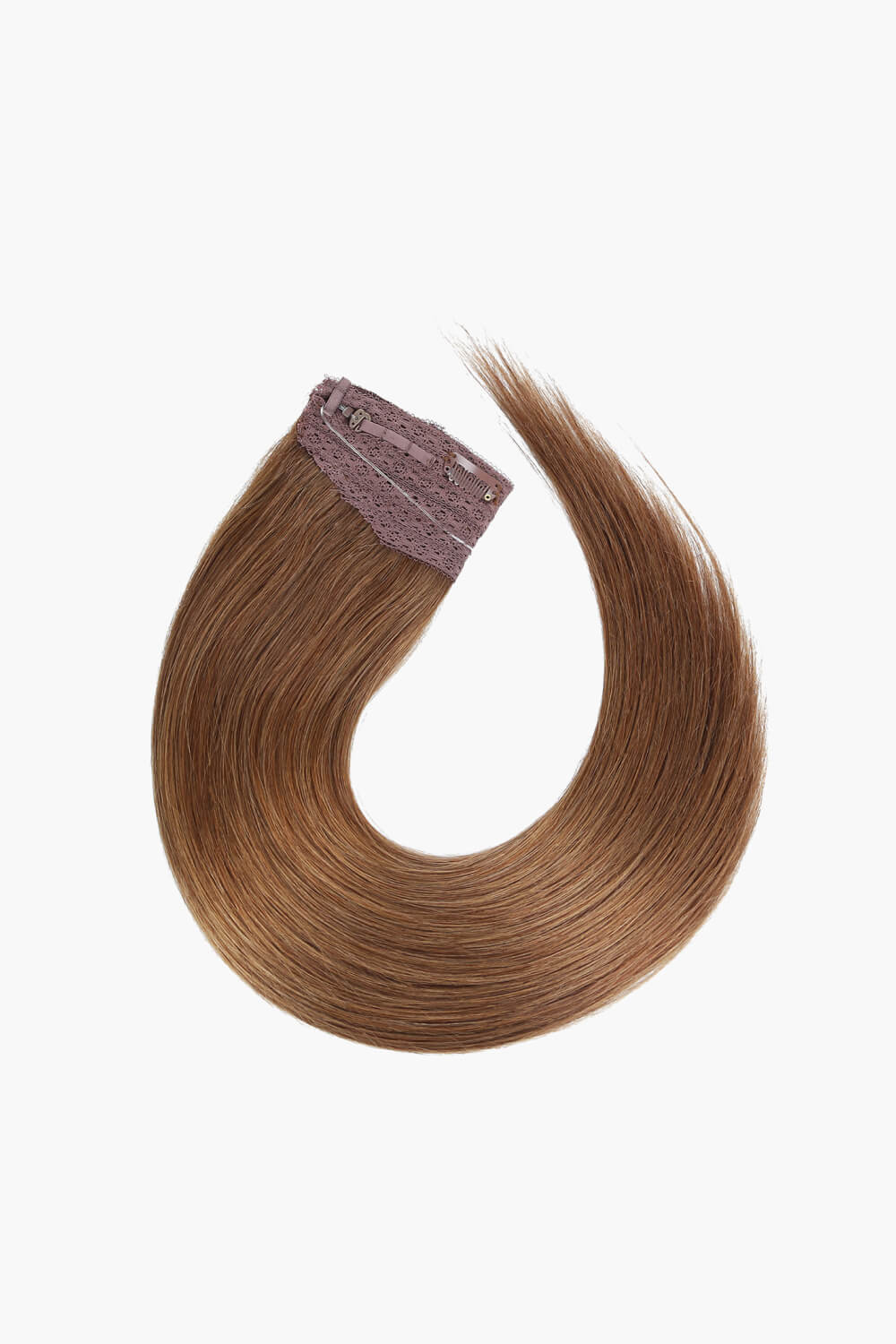 22" 100g Fully Handmade Straight Indian Human Halo Hair - Uylee's Boutique