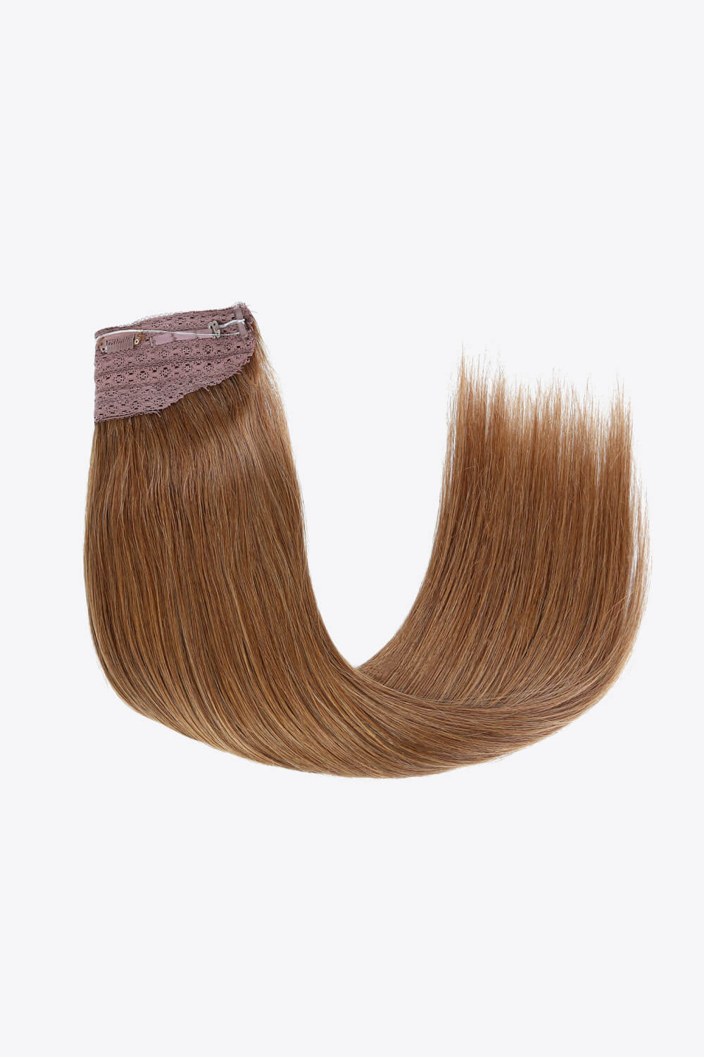 22" 100g Fully Handmade Straight Indian Human Halo Hair - Uylee's Boutique