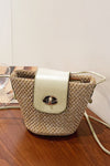 Uylee's Boutique Straw Bucket Bag
