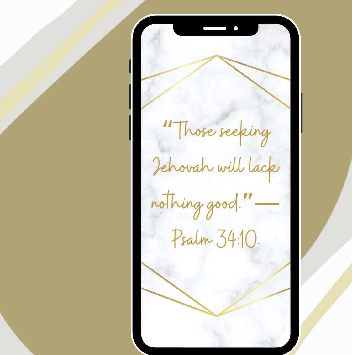 FREE Cell Phone Screensaver Pack - 8 photos - Psalm 34:10, "Those Seeking Jehovah will lack nothing good."