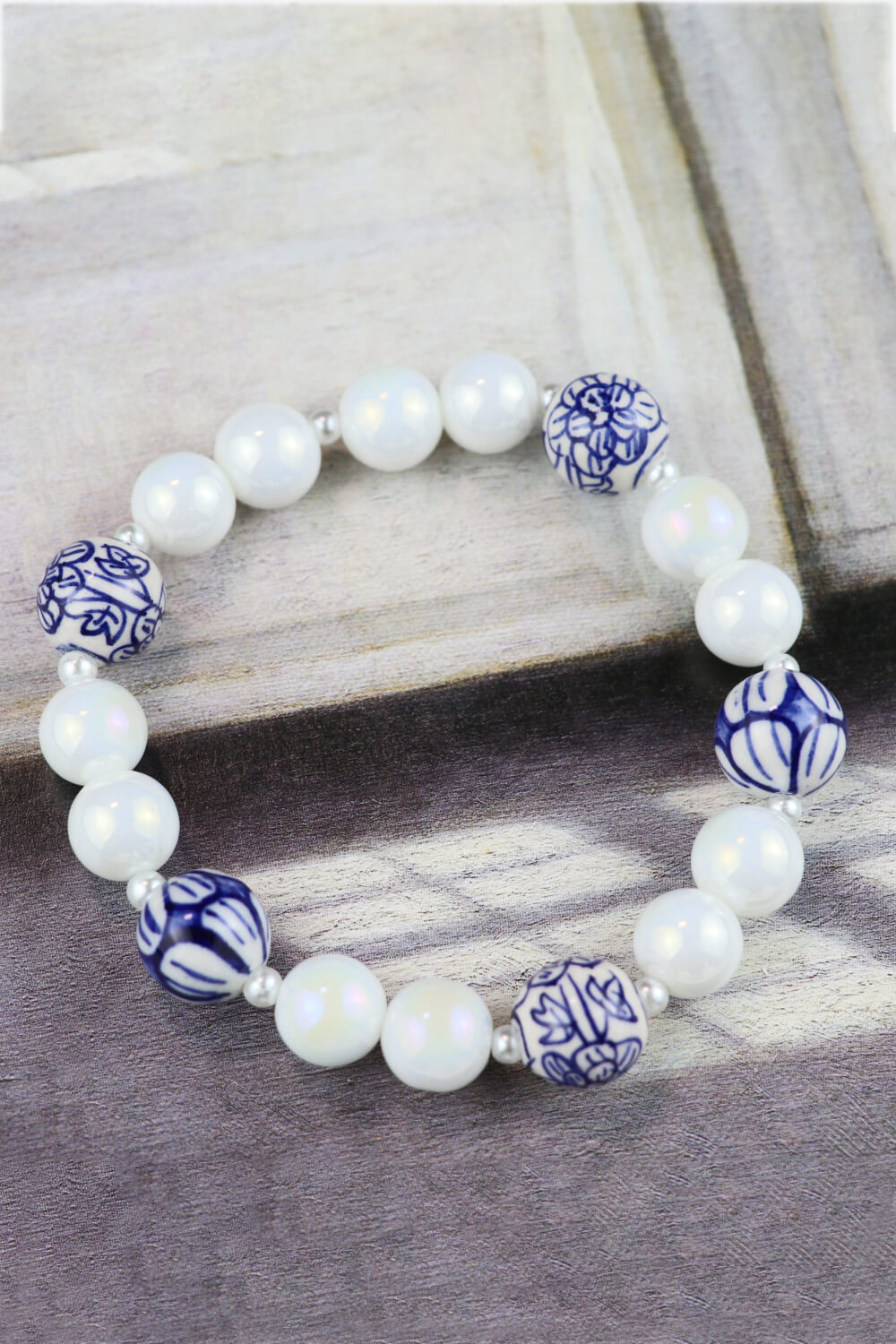 Handmade Synthetic Pearl Bracelet