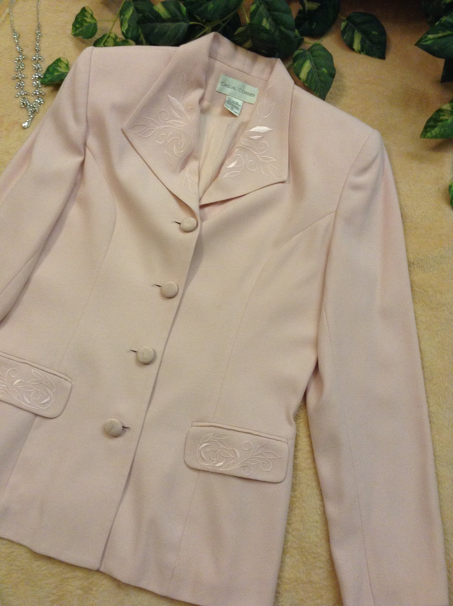 Casual Corner Two Piece Ladies Dress Suit, US Size 10 - Gently Used