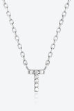 Q To U Zircon 925 Sterling Silver Necklace