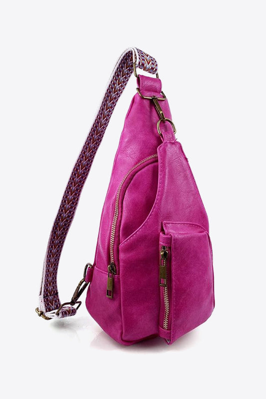 Uylee’s Boutique All The Feels PU Leather Sling Bag