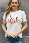 Simply Love フルサイズ BOY MAMA グラフィック コットン Tシャツ