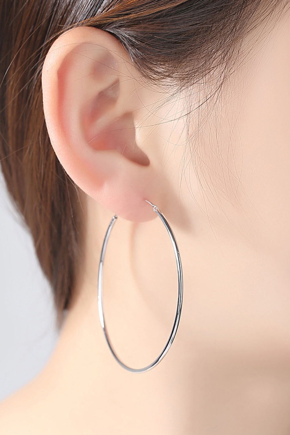 Uylee's Boutique 925 Sterling Silver Hoop Earrings