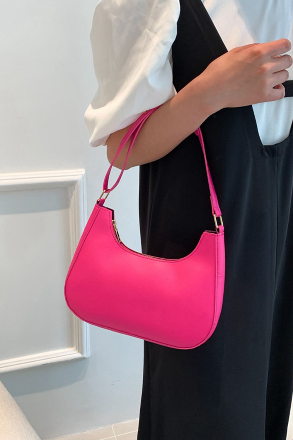 Uylee's Boutique PU Leather Shoulder Bag