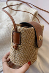 Uylee's Boutique Straw Bucket Bag