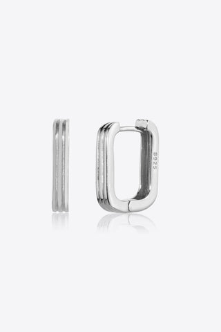Uylees Boutique 925 Sterling Silver Geometric Earrings