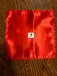 Men's Satin Pocket Squares - Various Colors Available