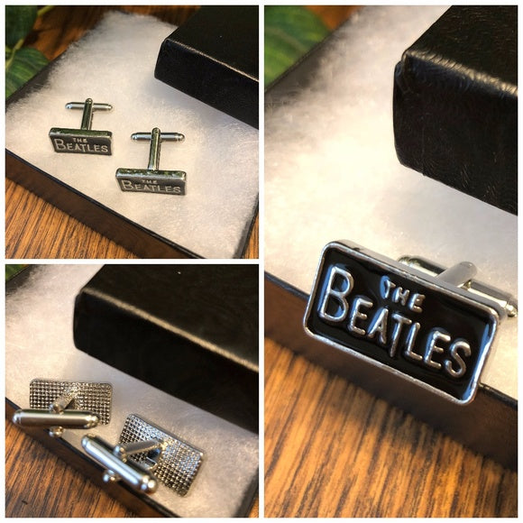 The Beatles Rectangle Novelty Cuff Links