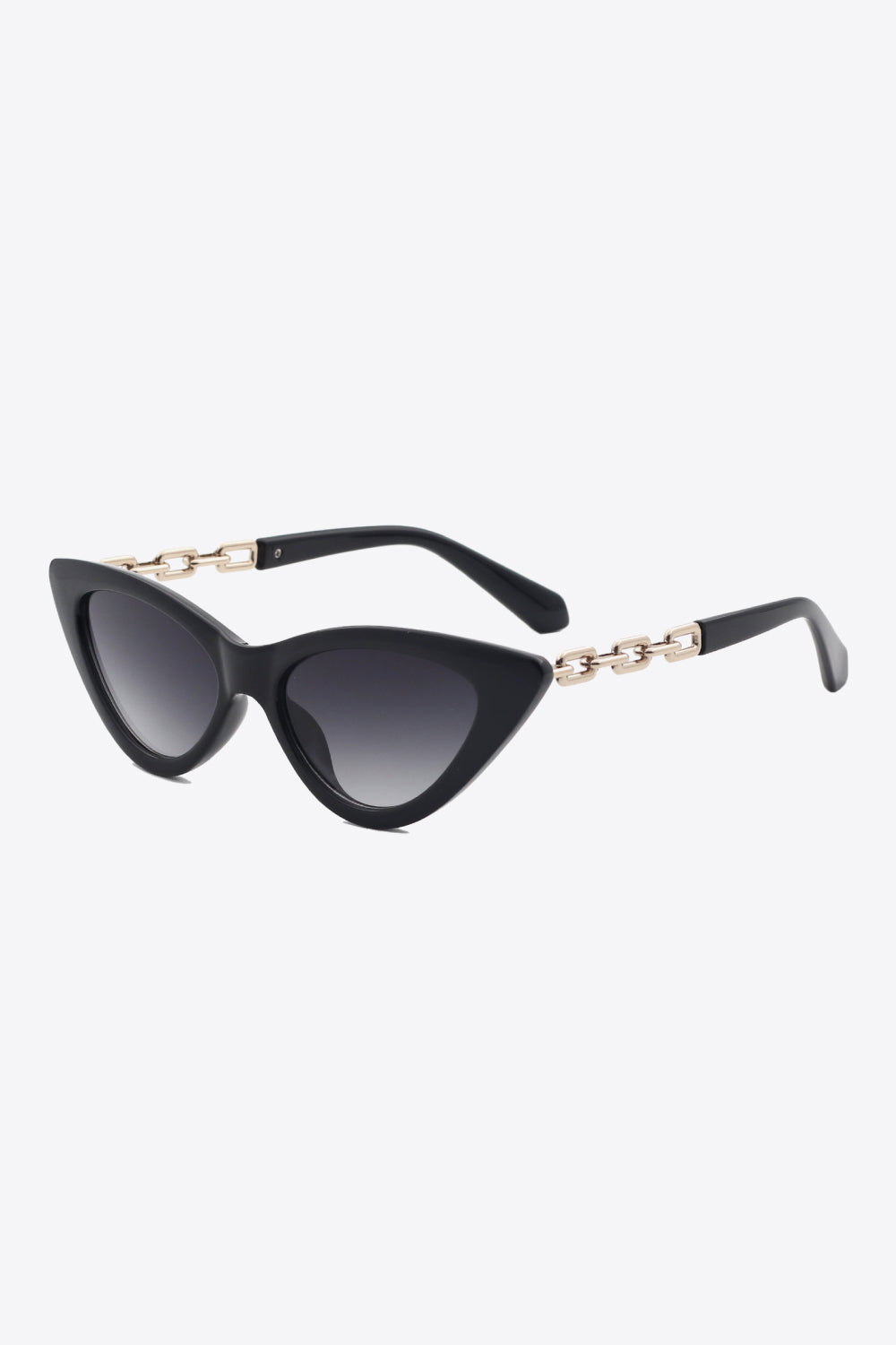 Uylee's Boutique Chain Detail Cat-Eye Sunglasses