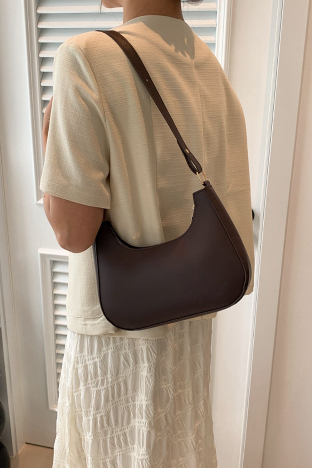 Uylee's Boutique PU Leather Shoulder Bag