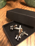 Electric Guitar Shaped Men’s Cuff Links