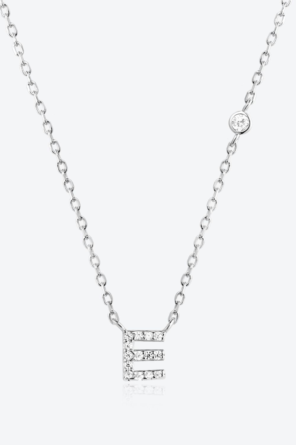 A To F Zircon 925 Sterling Silver Necklace - Uylee's Boutique