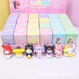 Adorable Random Surprise Kawaii Sanrio Pendant Keychain Holder, Hello Kitty and Friends, Kuromi, My Melody - Uylee's Boutique