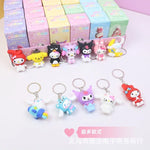 Adorable Random Surprise Kawaii Sanrio Pendant Keychain Holder, Hello Kitty and Friends, Kuromi, My Melody - Uylee's Boutique