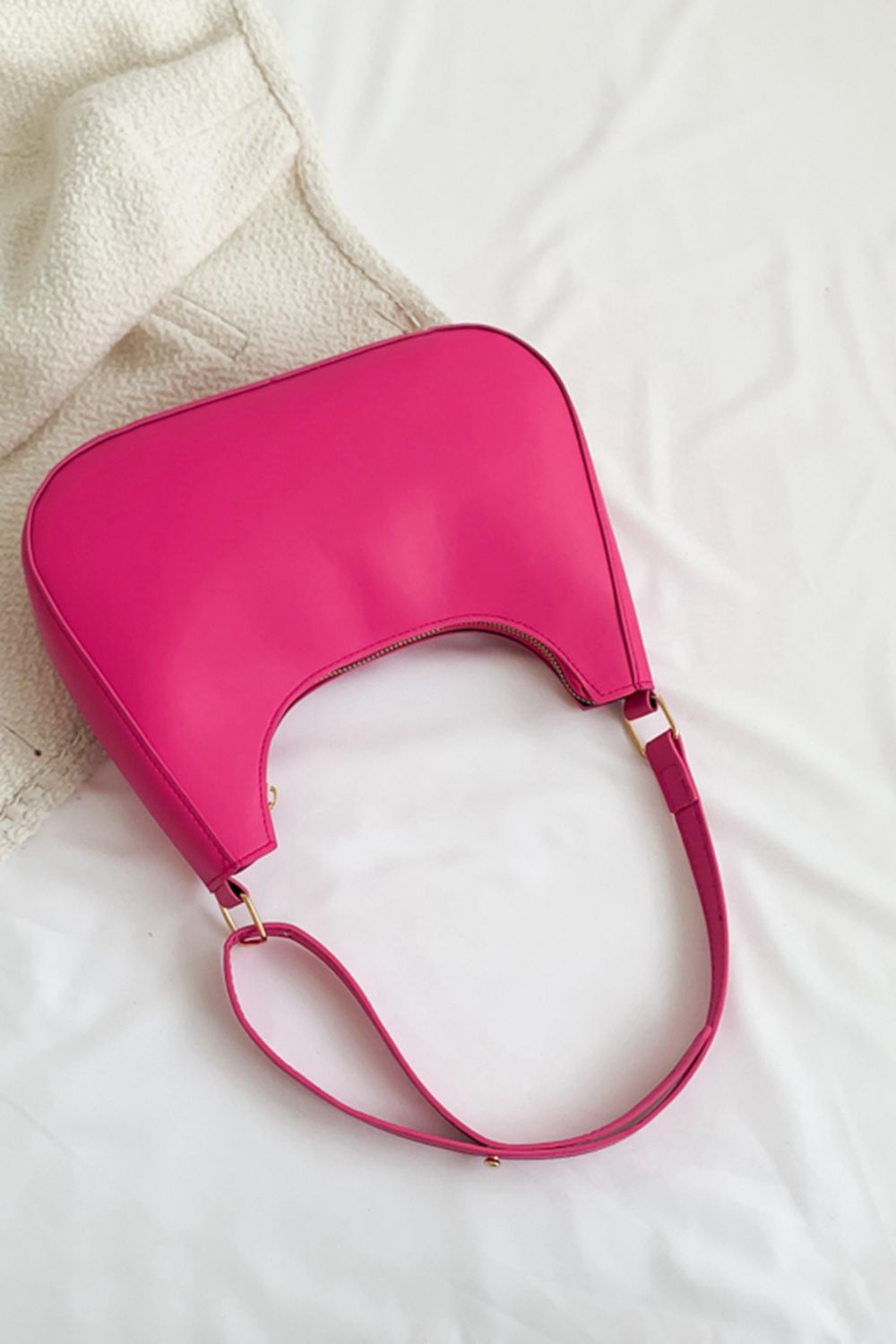 Uylee's Boutique PU Leather Shoulder Bag