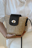Uylee's Boutique Straw Bucket Bag