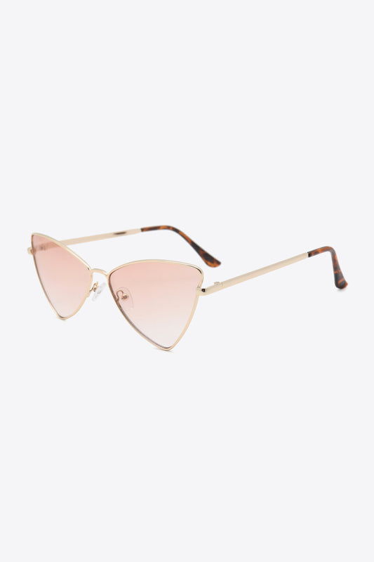 Uylee's Boutique Metal Frame Cat-Eye Sunglasses
