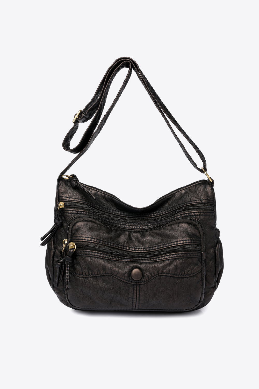 Uylee's Boutique PU Leather Crossbody Bag