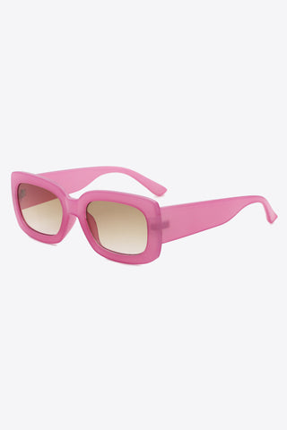 Uylee’s Boutique Polycarbonate Frame Rectangle Sunglasses