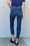 Jeans Relax Fit Judy Blue Aila Short Full Size Mid Rise Cropped