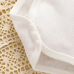 Uylee's Boutique Graphic Bodysuit and Printed Bloomers Set