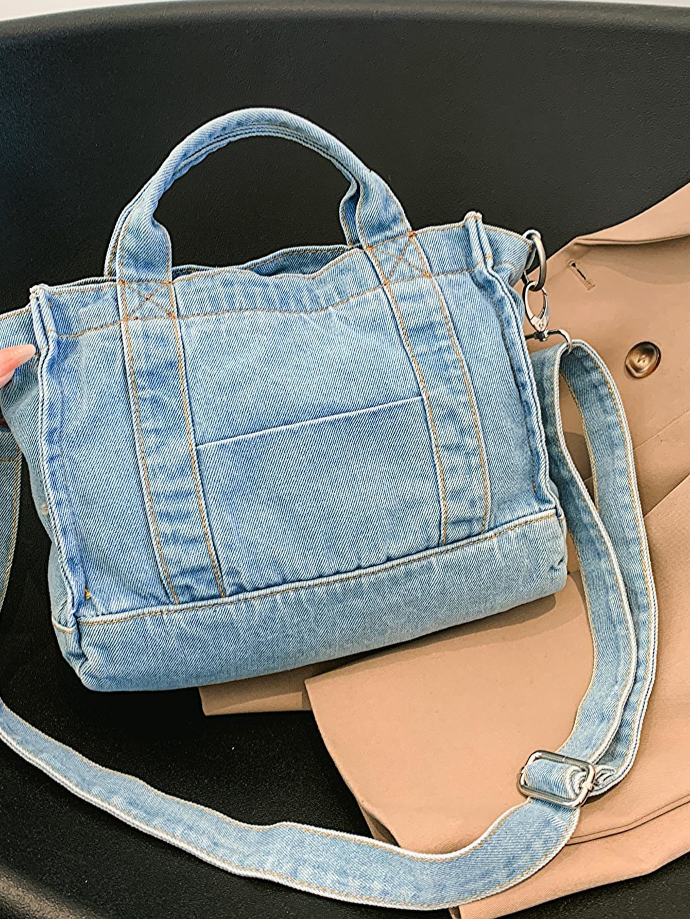 Uylee's Boutique Denim Shoulder Bag