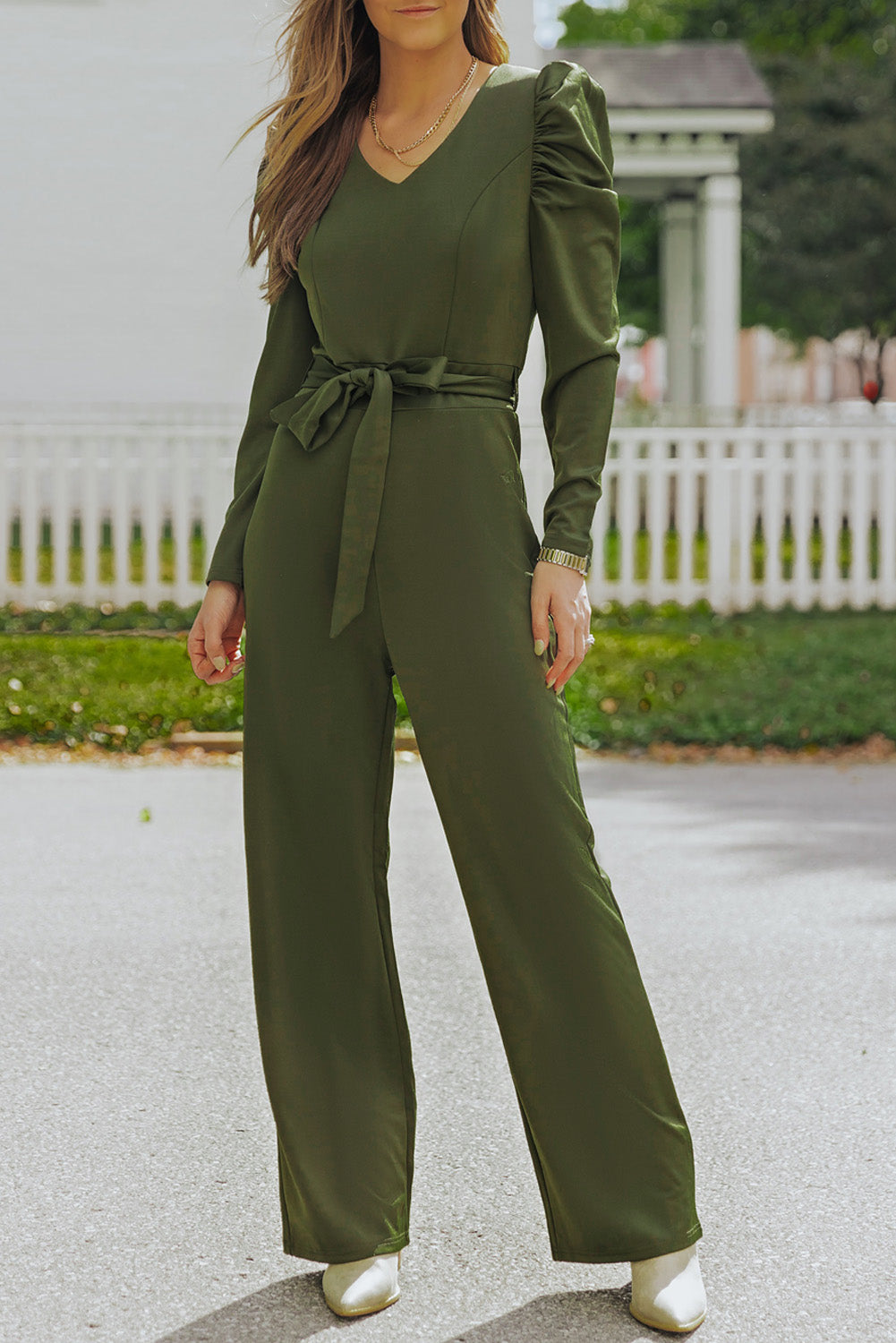 Puff 2025 sleeve jumpsuit