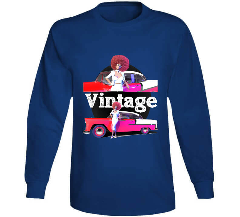 Vintage Ladies T Shirt and Hoodie