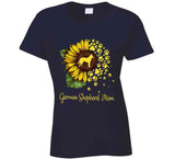 German Shepherd Mom Ladies T Shirt