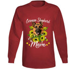 German Shepherd Mom Ladies T Shirt