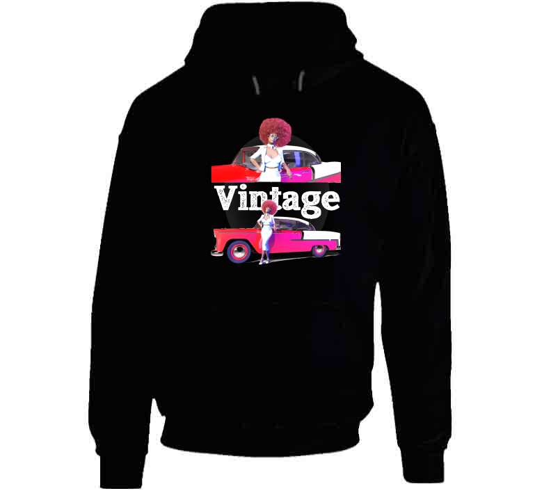 Vintage Ladies T Shirt and Hoodie