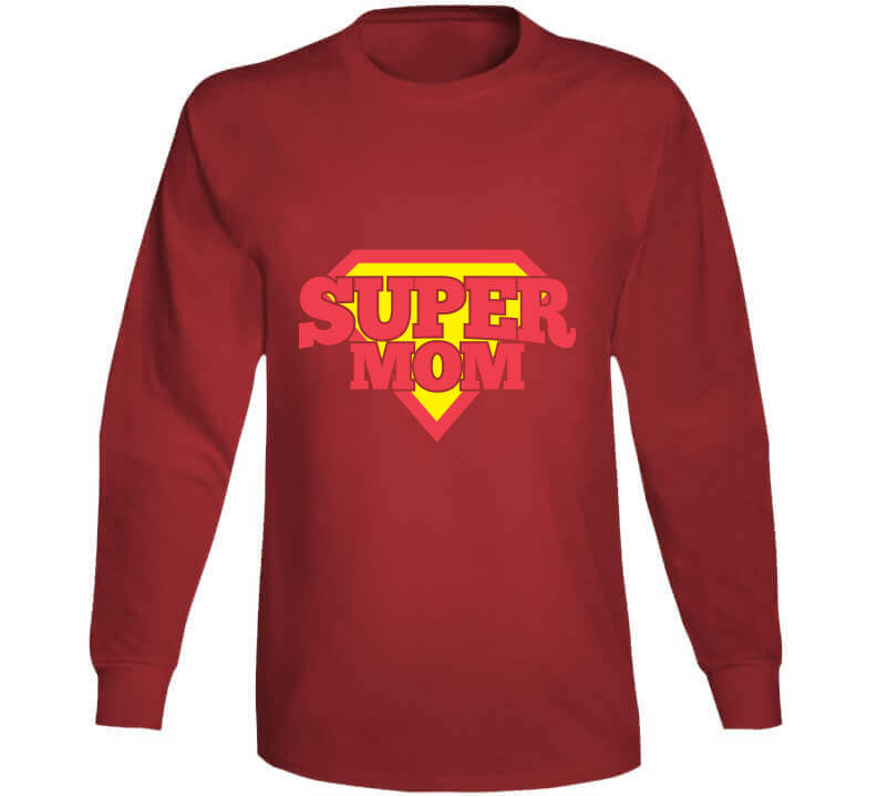 Super Mom Ladies T Shirt