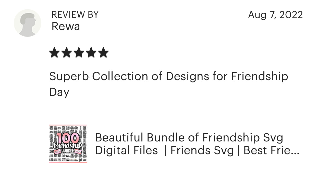 Beautiful Bundle of Friendship png Digital Files